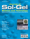 JOURNAL OF SOL-GEL SCIENCE AND TECHNOLOGY雜志封面